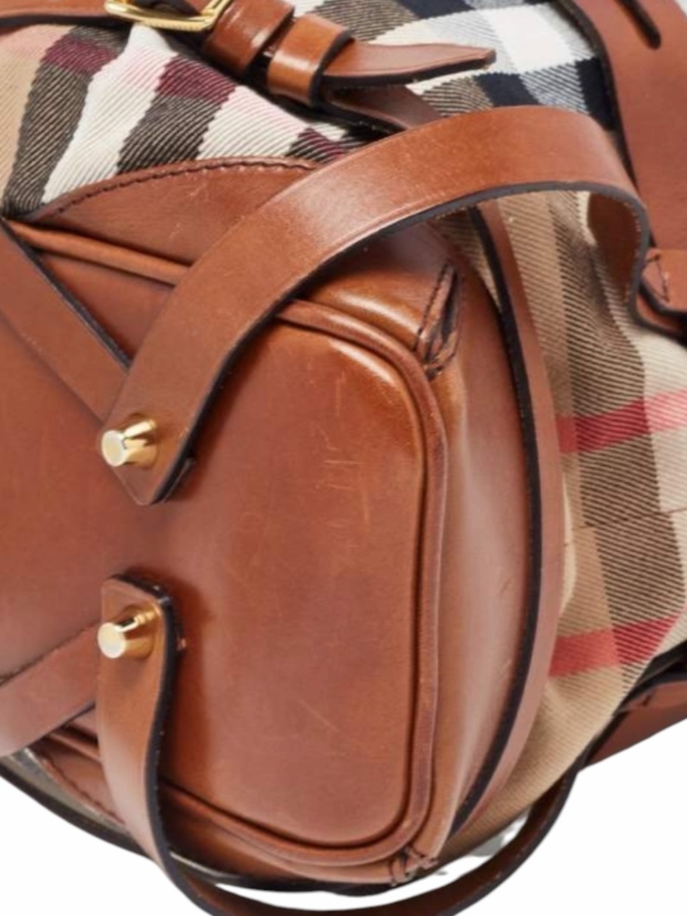 Burberry House Check Bridle Gosford Large Hobo Bag - Picture 6 of 14